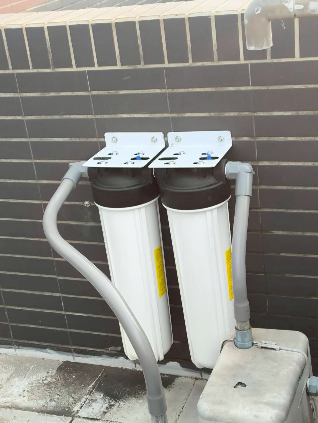 頂樓白色雙道全屋淨水案例